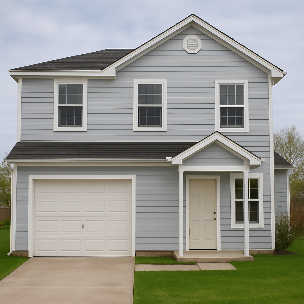 After exterior house painting Oklahoma City